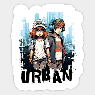 Urban kids Sticker